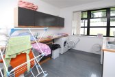 Laundry room at the hostel