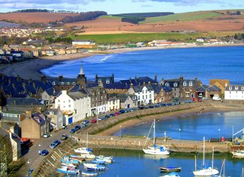 Image showing Stonehaven harbour