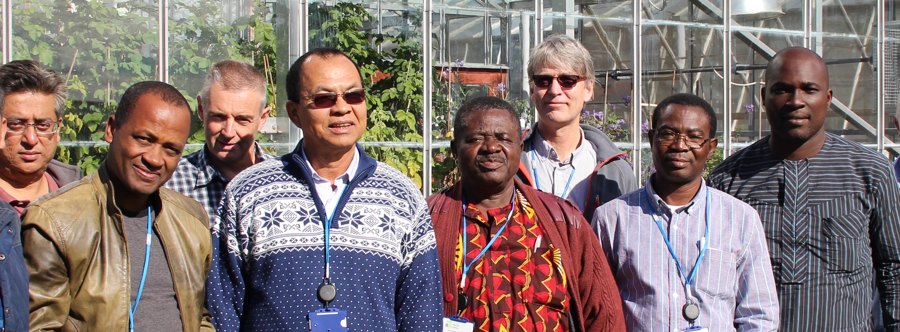 AfricaYam researchers visited the James Hutton Institute in 2015 (c) Hutton