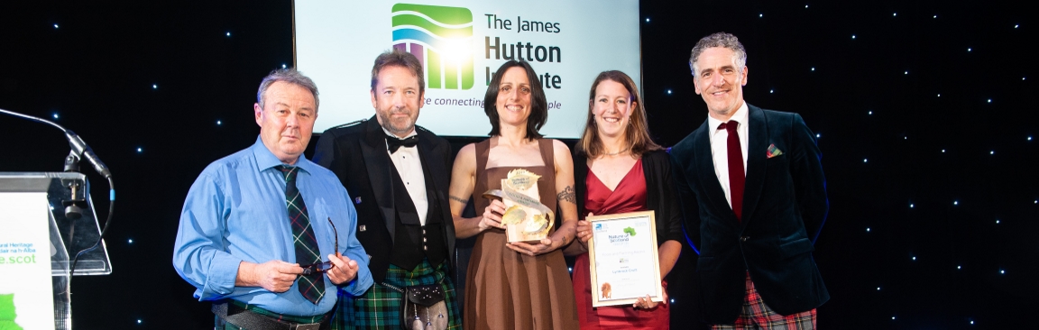 Food and Farming prizegiving at Nature of Scotland Awards (c) RSPB, S Williams