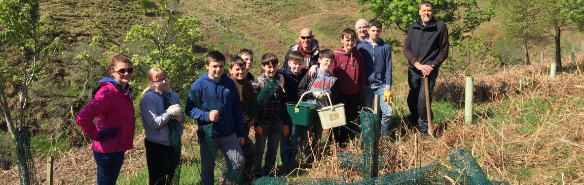 Volunteers at Glensaugh (c) James Hutton Institute