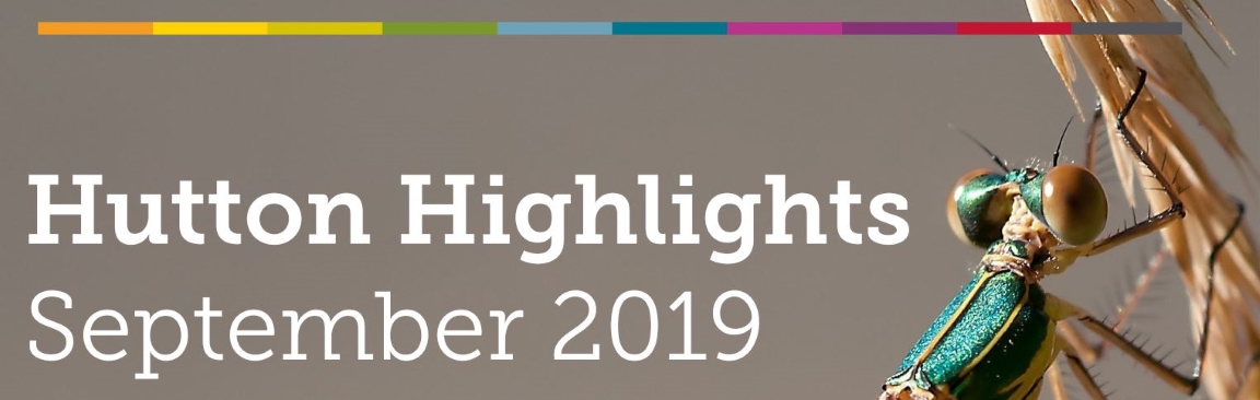 Hutton Highlights, September 2019 (c) James Hutton Institute