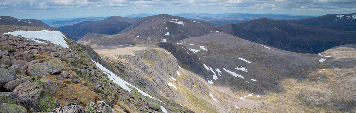 Beinn Mheadhoin in the Cairngorms. By Andrea Britton.