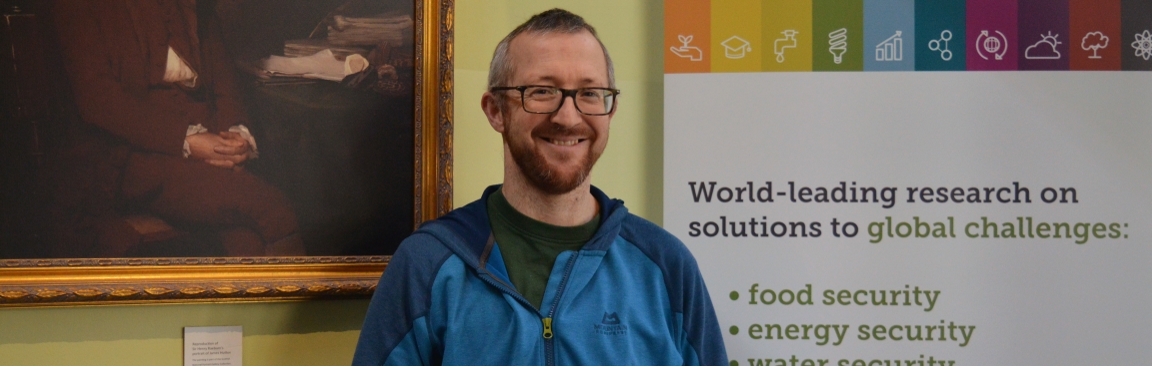 Professor Rob Brooker, new Ecological Sciences leader