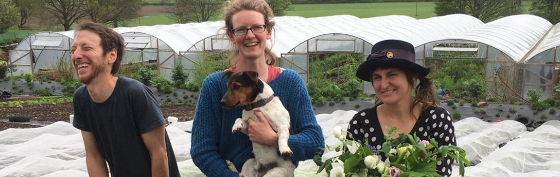 The Tomnah'a Market Garden team sell fruit, veg & flowers directly to customers