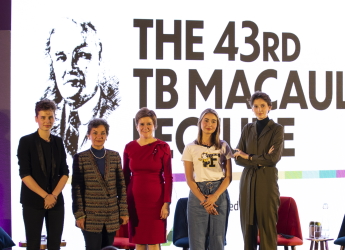 Speakers of the 43rd TB Macaulay Lecture