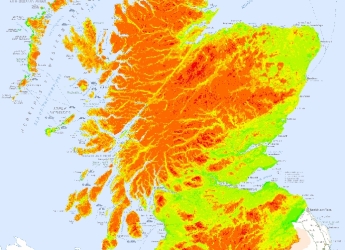 Digital soil map of Scotland (c) James Hutton Institute