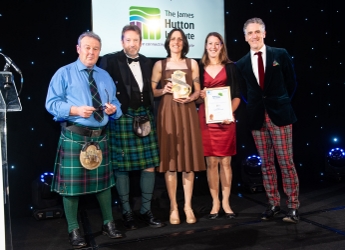 Food and Farming prizegiving at Nature of Scotland Awards (c) RSPB, S Williams