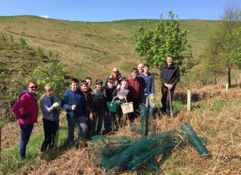 Volunteers at Glensaugh (c) James Hutton Institute