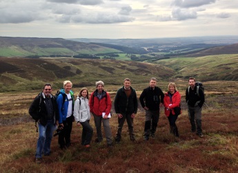 International journalists had a panorama of science in practice at Glensaugh