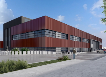 Computer generated image of IBH building as of 24-11-21