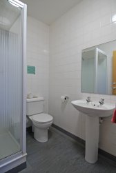 Bathroom in the hostel