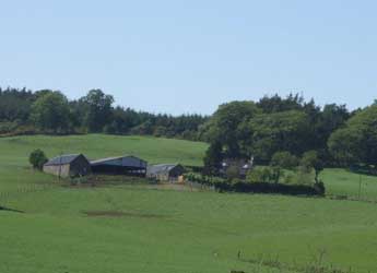 Rural house and farm