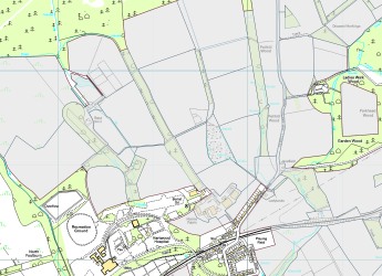Map of Hartwood Research Station