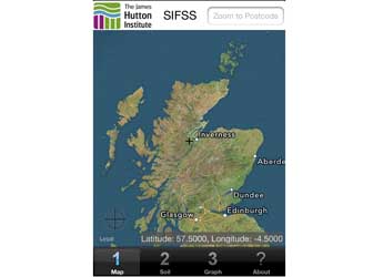 SIFSS screenshot (c) James Hutton Institute