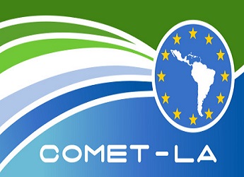 The logo of COMET-LA