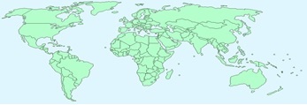 Image showing flattended globe