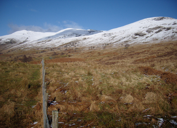 Photograph showing part of the Glen Finglas landscape