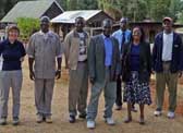 Photograph of some of the partners in the Monsanto Fund Grant project in Kenya