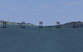 Visualization of tidal turbines