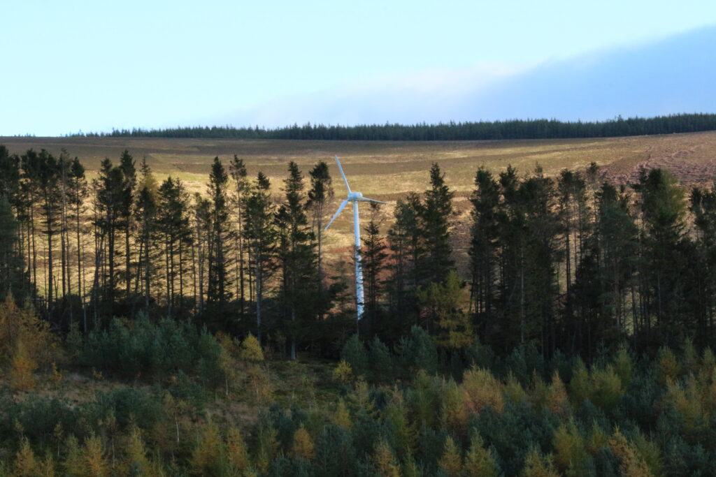 Wind turbine, Glensaugh