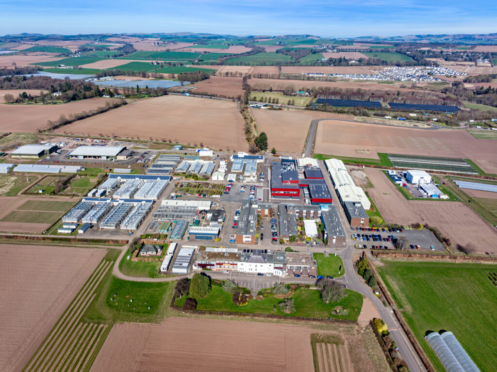The James Hutton Institute site in Dundee