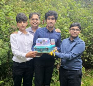 Aberdeen teens build award-winning reforestation robot after being inspired by working with The James Hutton Institute