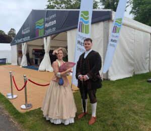 Actors bring James and Isabella Hutton to life at the Royal Highland Show